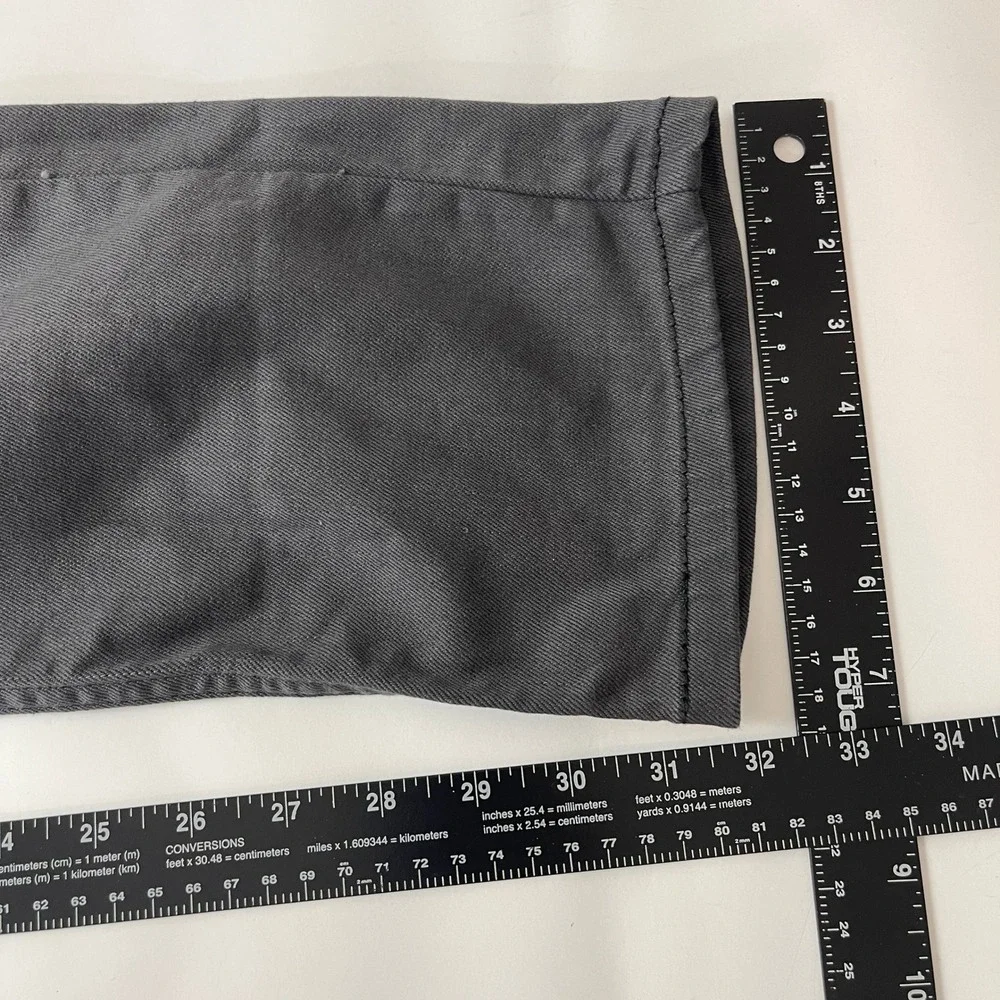 Levis 511 Jeans Mens 32x32 Gray Slim Stretch Denim Pants Grunge Preppy NEW